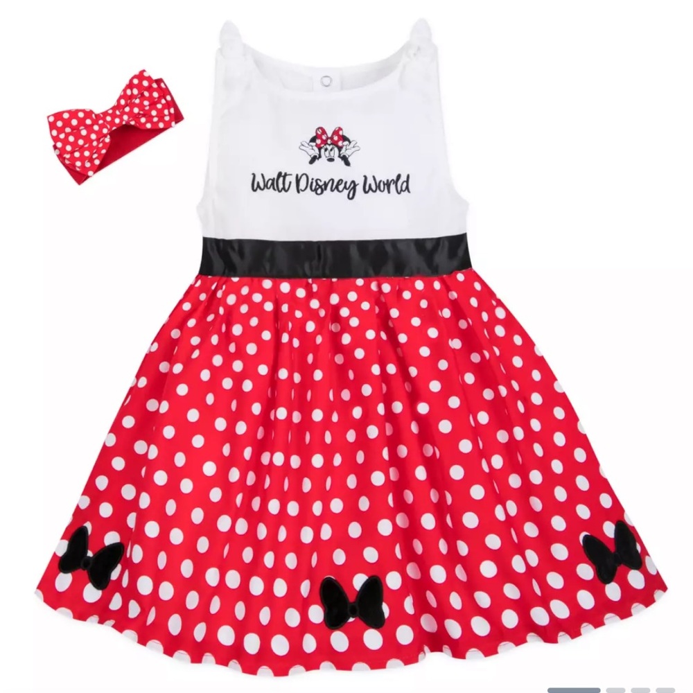 Minnie Mouse Dress Set Walt Disney World Toddler